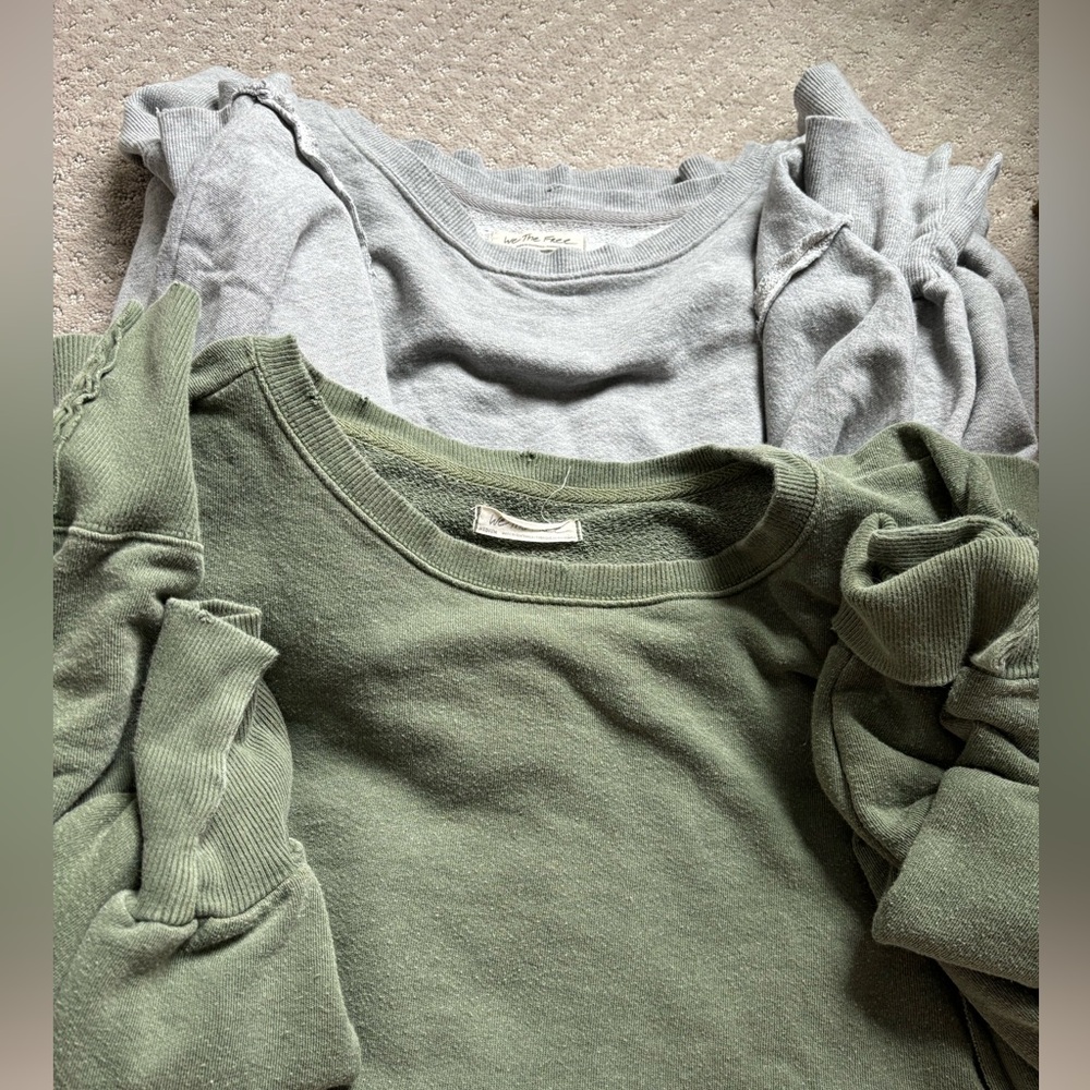 2 Free People sweaters